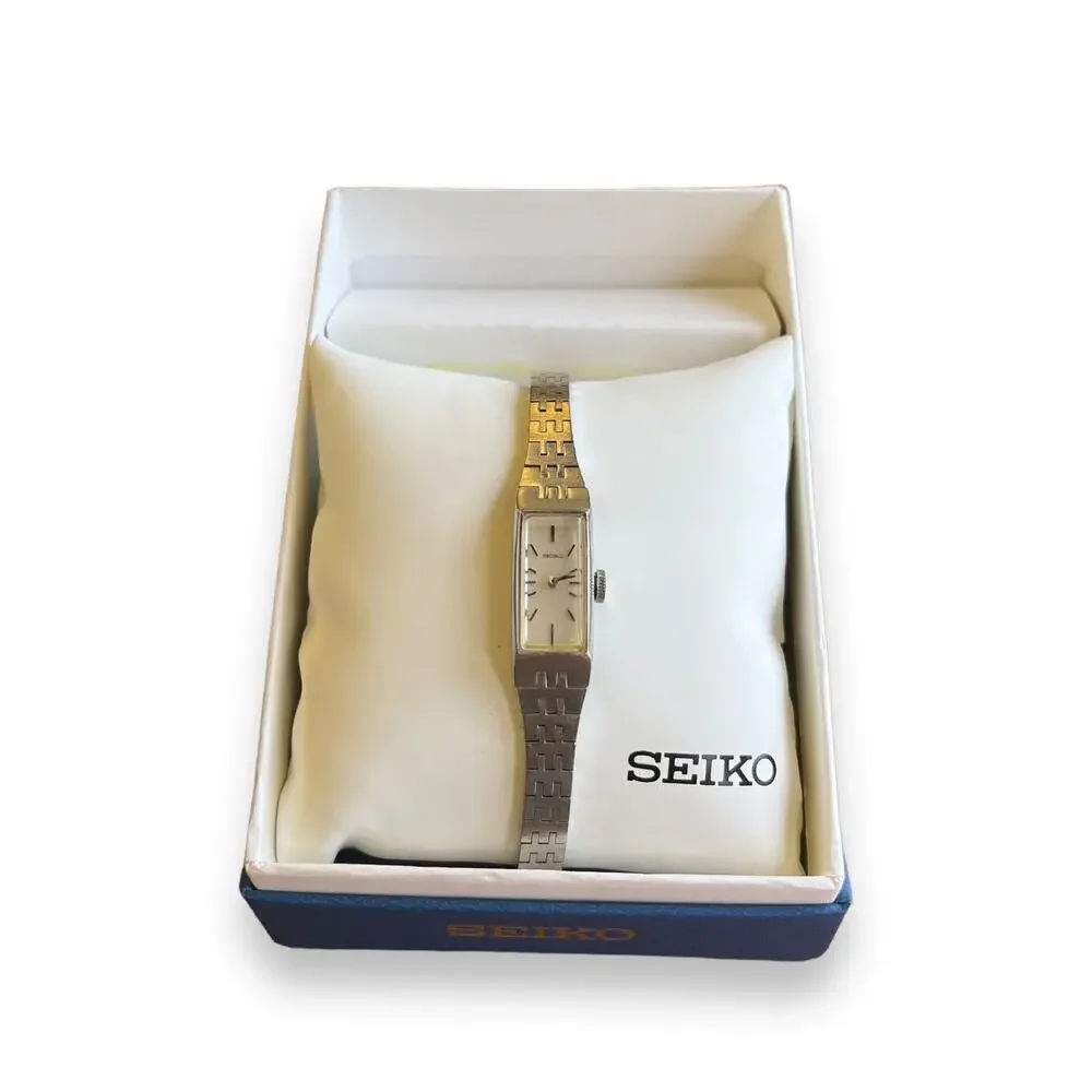 Vintage Seiko Unisex Slim Stainless Watch